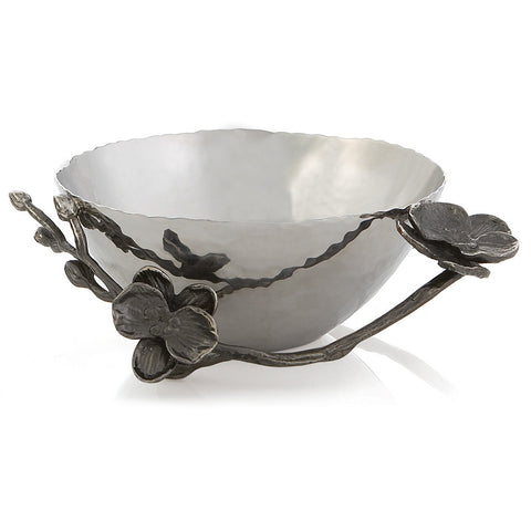 Black Orchid Nut Bowl