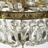 Antique Crystal Chandelier