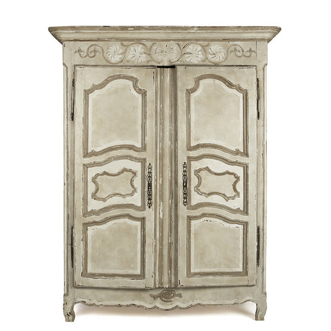 19th Century Painted Armoire