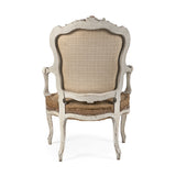 Pair of Painted Carved Armchairs