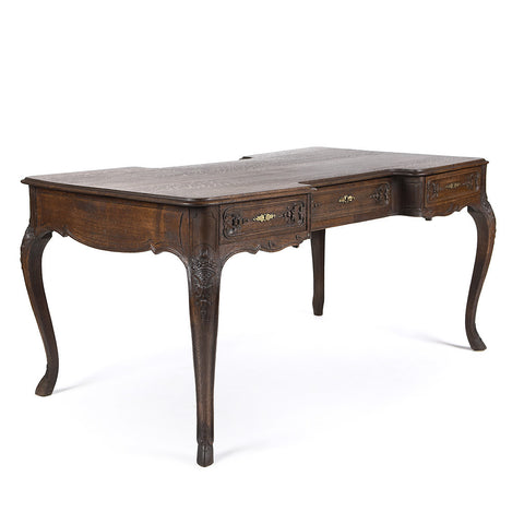 19th Century French Oak Partners Desk