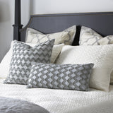 Alhambra Zig Zag Ribbon Square Pillow