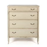 Four-Drawer High Boy Vintage Dresser