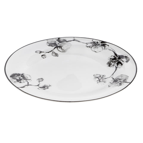 Black Orchid Dinner Plate