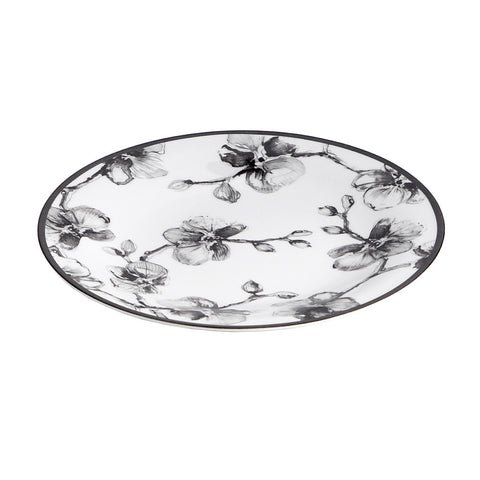 Black Orchid Salad Plate