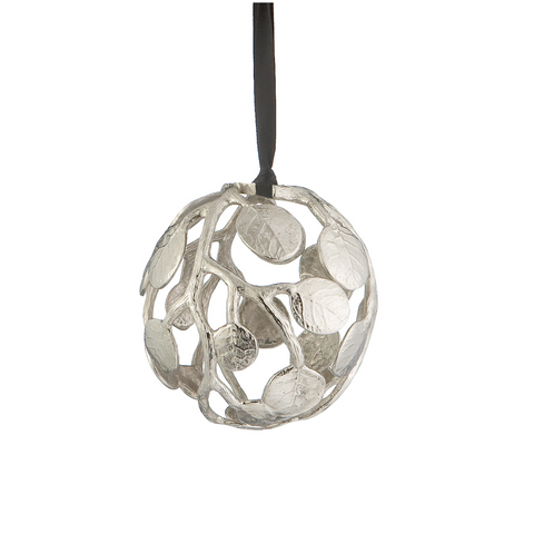 Michael Aram Botanical Leaf Globe Ornament