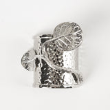 Michael Aram Botanical Leaf Napkin Rings- Set of 4
