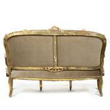 Gilded Carved Settee