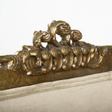 Gilded Carved Settee