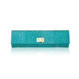 Long Clutch Turquoise