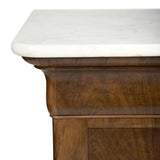 Louis Philippe Chest with Marble Top