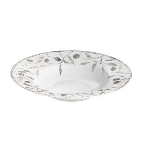 Michael Aram Olive Branch Rimmed Bowl
