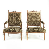 Pair of Louis XVI Arm Chairs
