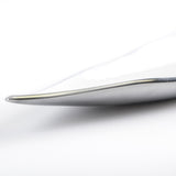 Polished Aluminum & Enamel Leaf Bowl