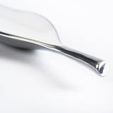 Polished Aluminum & Enamel Leaf Bowl