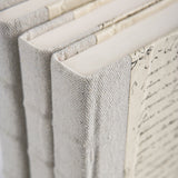 Recylced Canvas-Gray Books-set of 3