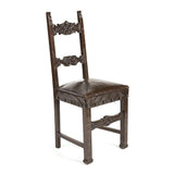 Set of Six Leather Chairs