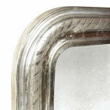 Silver Louis Philippe Mirror