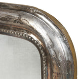 Silver Louis Philippe Mirror