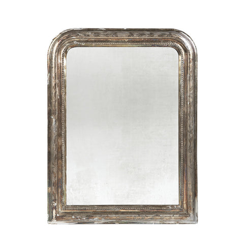 Silver Louis Philippe Mirror