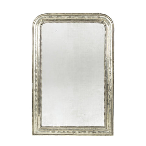 Silver Louis Philippe Mirror