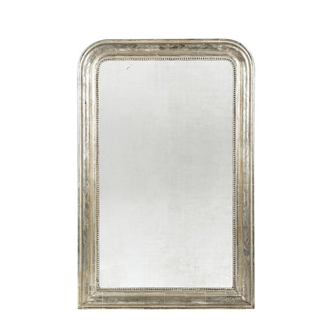 Pair of Silver Louis Philippe Mirrors