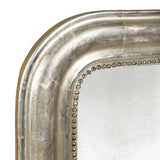 Pair of Silver Louis Philippe Mirrors