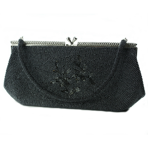 Gun Metal Blue Bag