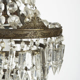 Small French Crystal Chandelier