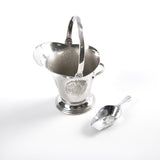 Vintage English Sugar Scuttle Basket