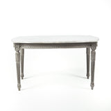 Vintage Table with Marble Top