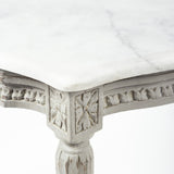 Vintage Table with Marble Top