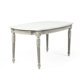 Vintage Table with Marble Top