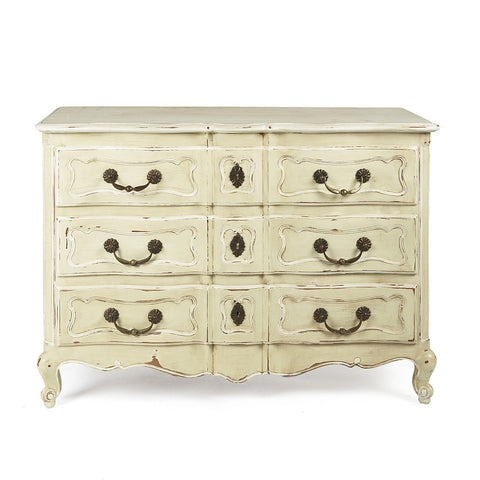 White Painted Chest