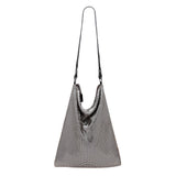 Soft Flat Board Hobo Pewter