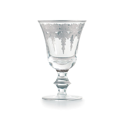Vetro Silver Wine Glass- set of four