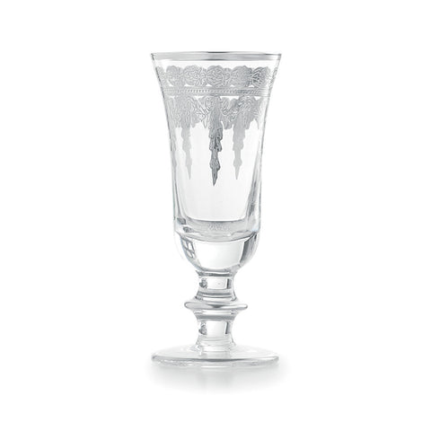 Vetro Silver Flute-set of four