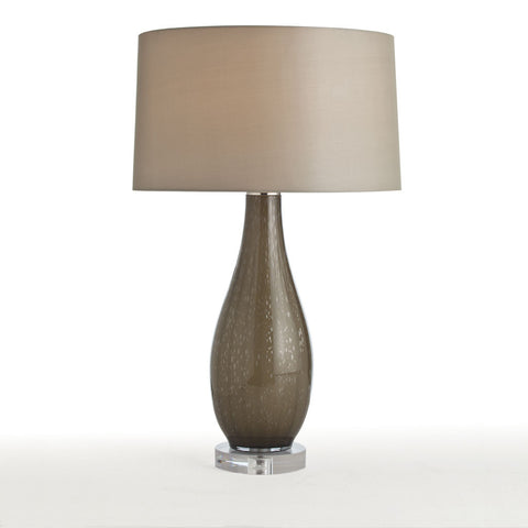 Gray Optic Glass/Acrylic Lamp