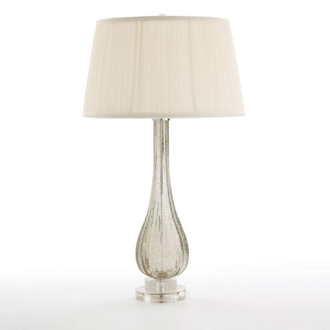 Small Smoke Glass/Acrylic Lamp