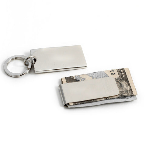 Money Clip & Keychain Set