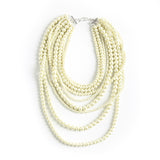 Ivory Swarovski Pearl Necklace