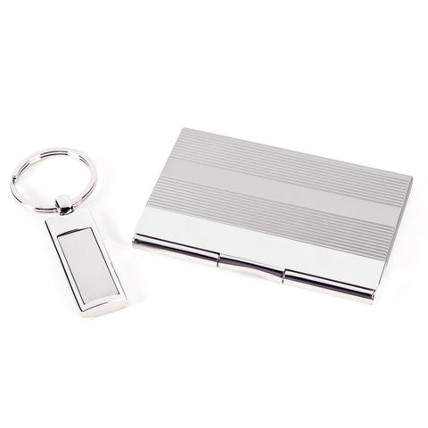 Business Card & Keychain Set