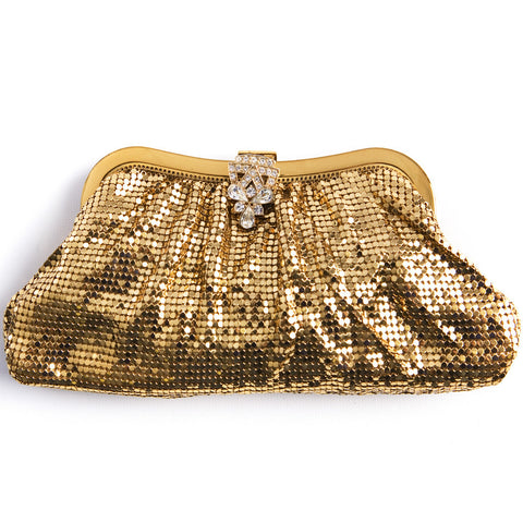 Vintage Whiting & Davis Mesh Clutch Bag