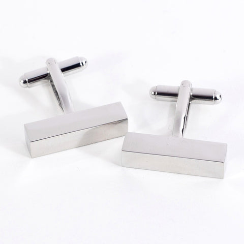 Rhodium-plated Cufflinks