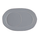 Lastra Oval Tray Grey