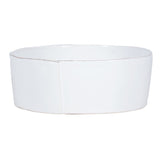 Lastra Serving Bowl White