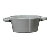 Lastra Small-handled Bowl Grey