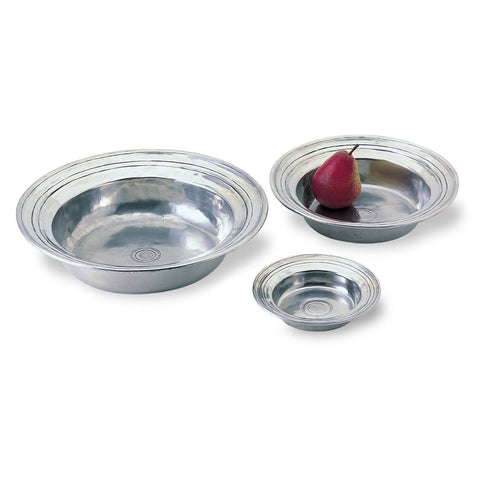 Round Incised Bowl- Medium