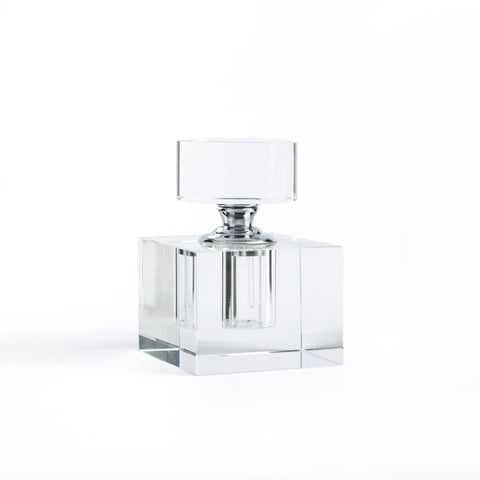 Modern Morocco Glass Perfume Bottle- Cube Bottle